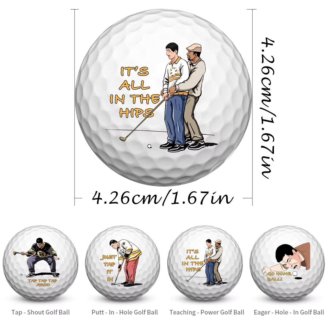Happy Gilmore Golf Balls Gift Set - Limited Edition