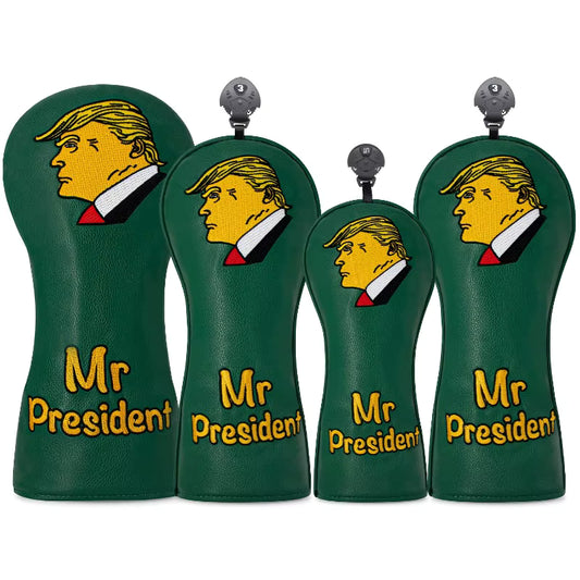 Fashionable MR PRESIDENT Golf Club Headcover