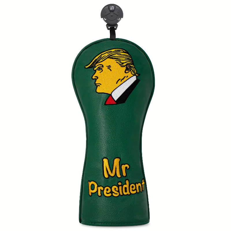 Fashionable MR PRESIDENT Golf Club Headcover