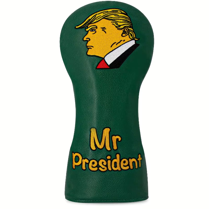 Fashionable MR PRESIDENT Golf Club Headcover